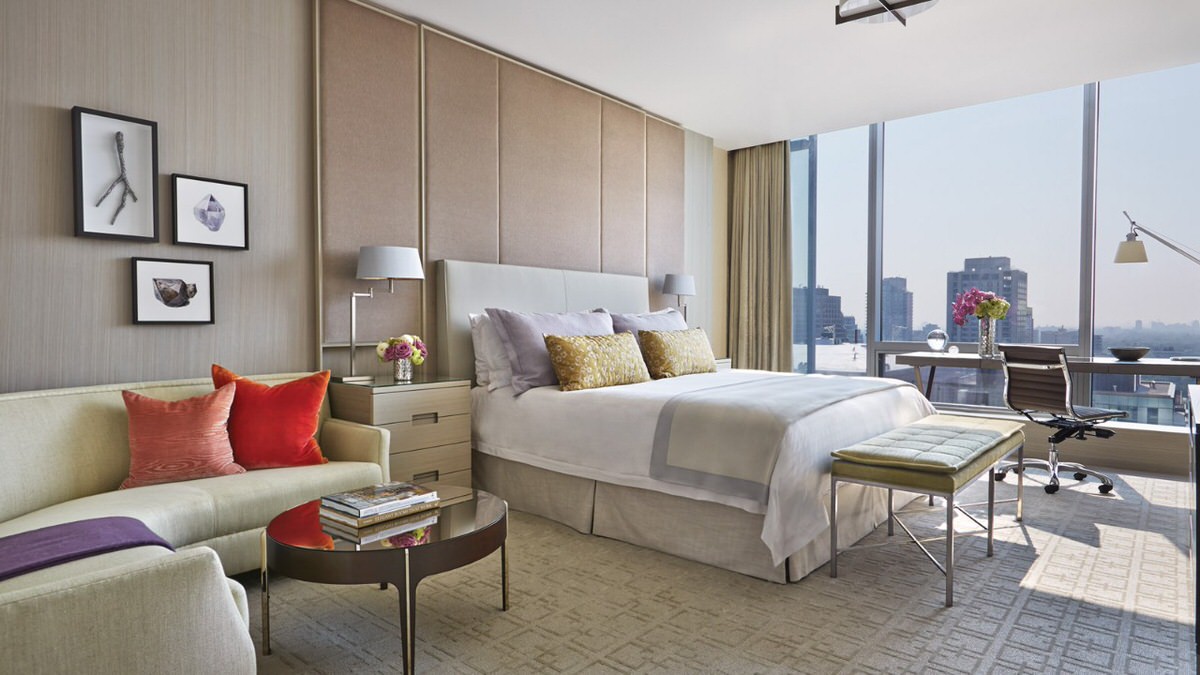 Four Seasons Toronto is a luxurious family-friendly hotel in Toronto with incredible views and kid-friendly amenities.