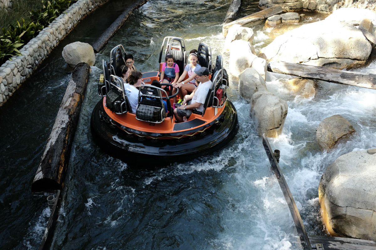 Grizzly River Run at California Adventure Park