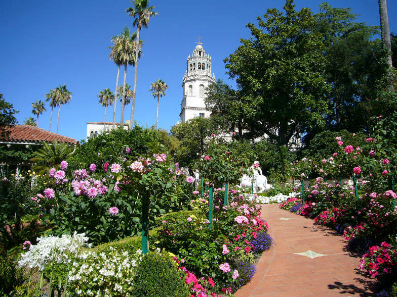 Hearst Castle and grounds