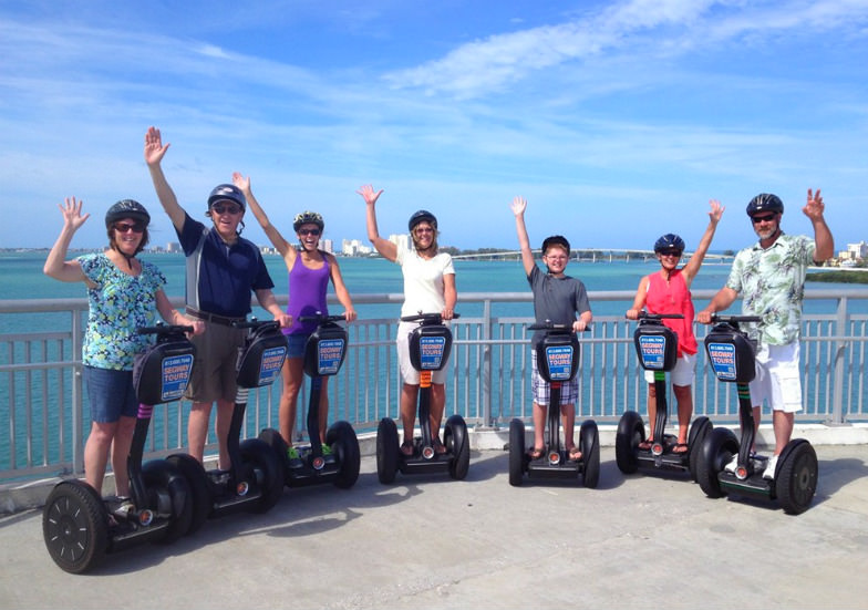 Explore Clearwater Beach on segways