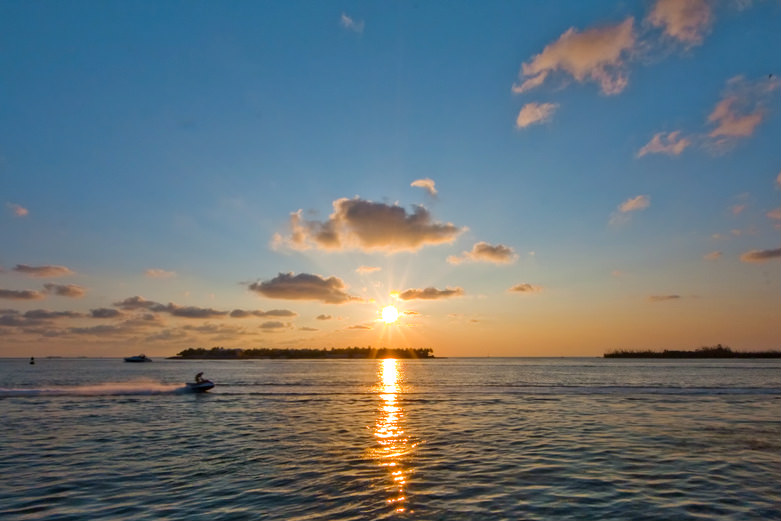 Sunset in the Key West