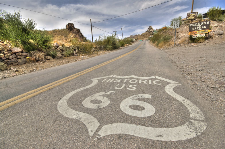 Route 66 is a great road trip idea for the family.