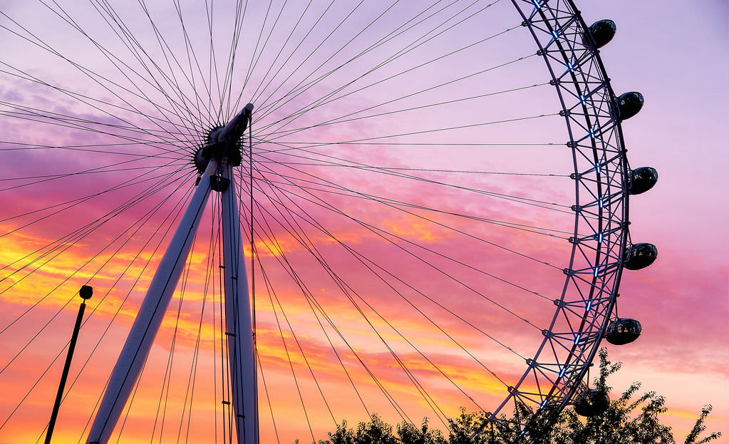 London Eye in London