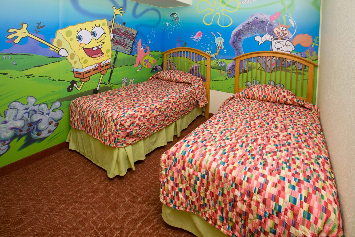 Spongebob Squarepants Suite at Nickelodeon Suites Resort