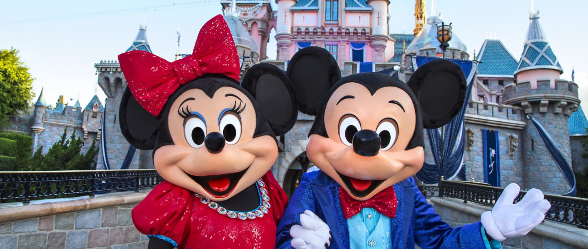 Meet Mickey and Minnie at Disneyland