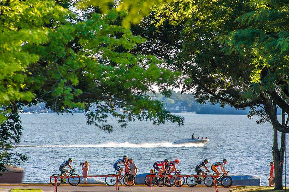 Iowa's Clear Lake is a fall haven for families.