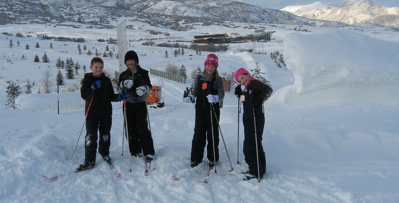 Cross Country Skiing Kids