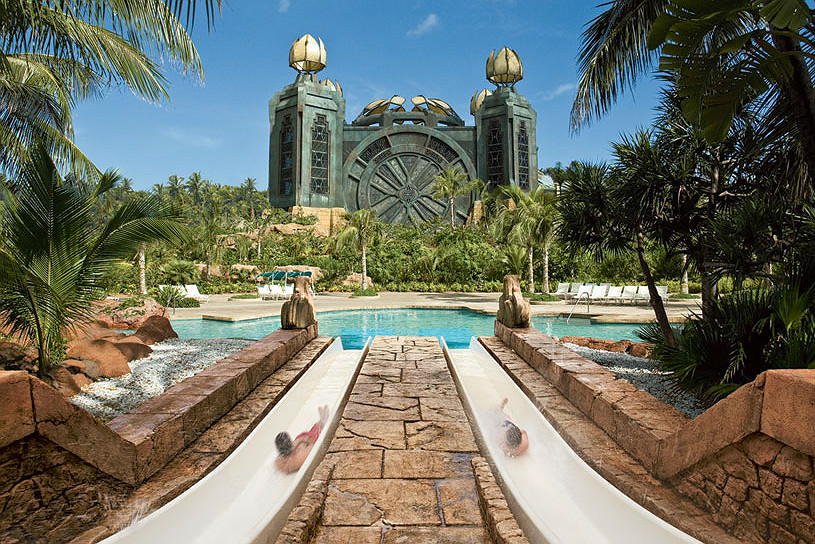 Mayan Temple Pool at Atlantis Paradise Island