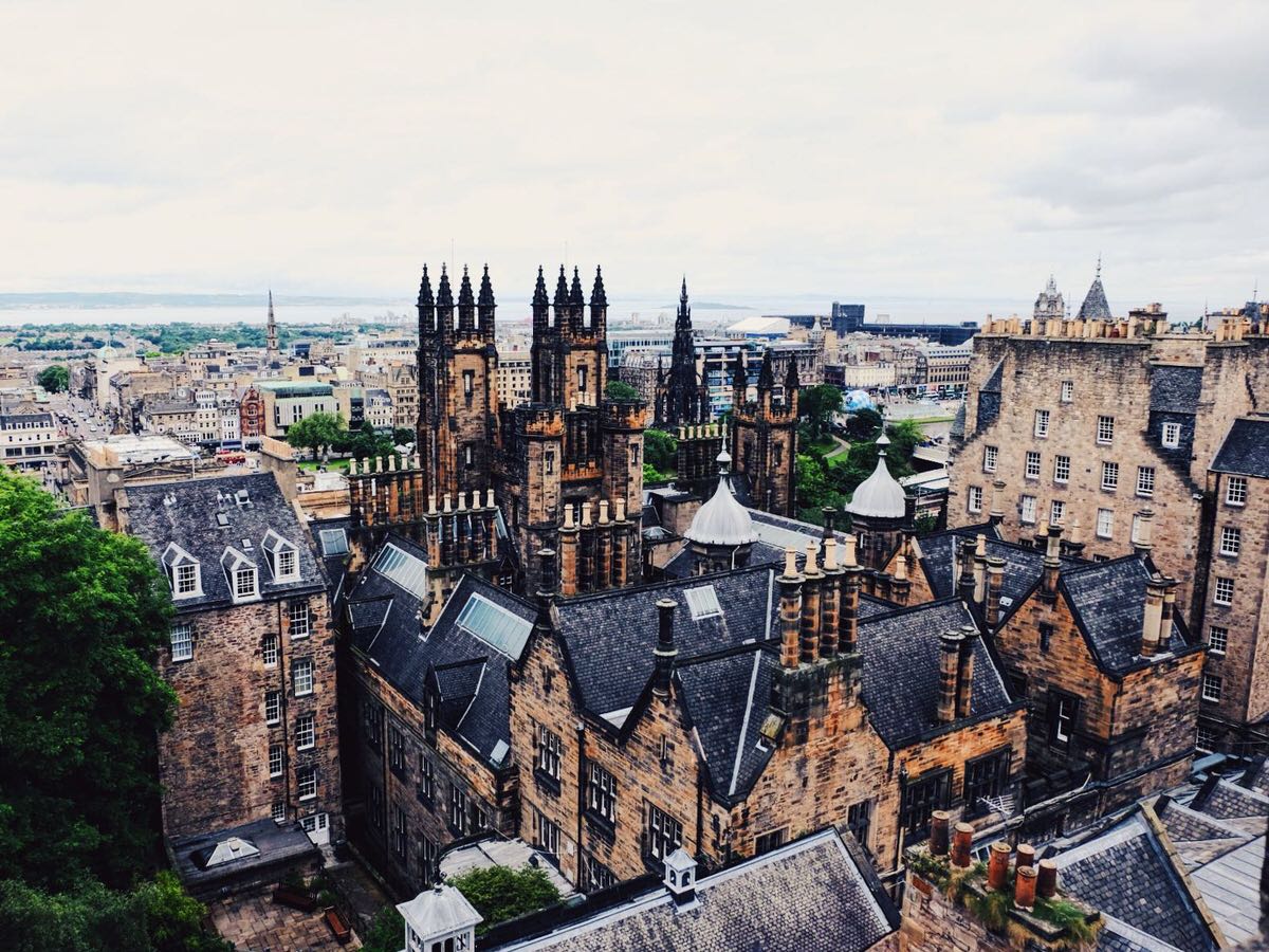 Edinburgh's magnificent skyline