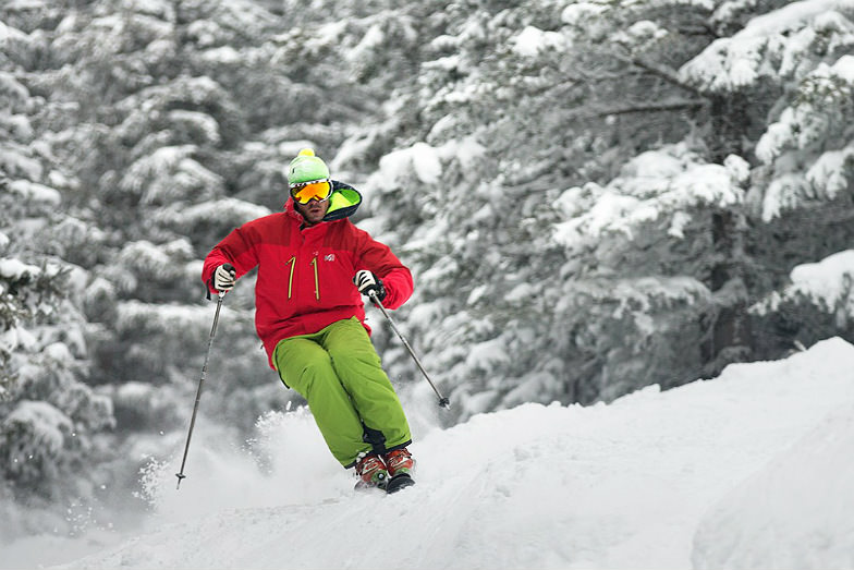 Skier at Ski Santa Fe