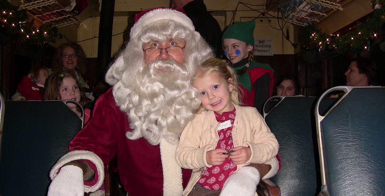 santa and child