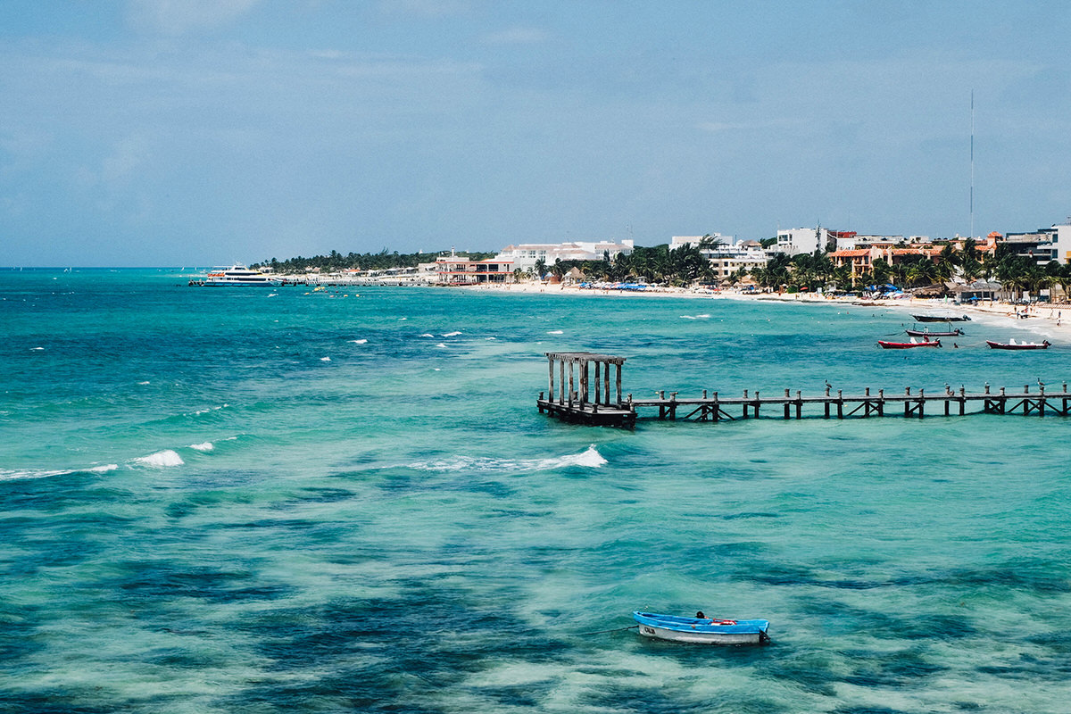 Playa del Carmen in the Riviera Maya