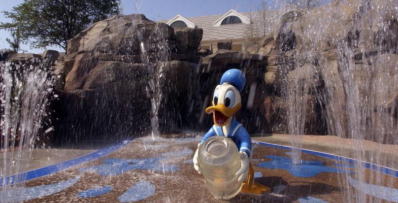 Saratoga Springs Resort Fountain