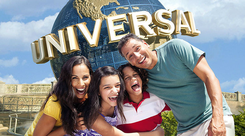 Family at Universal Orlando Resort