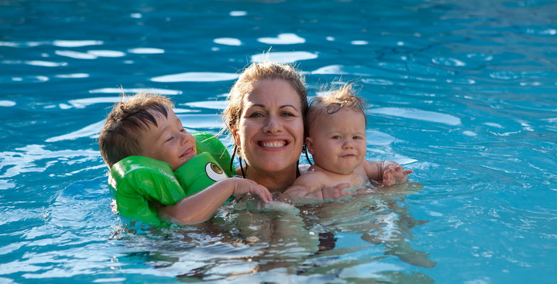 pool hug