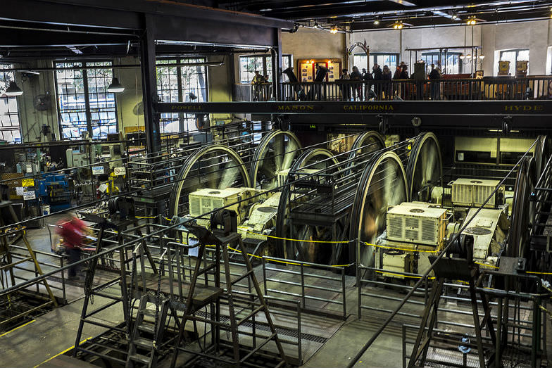 Cable Car Museum in San Francisco, California