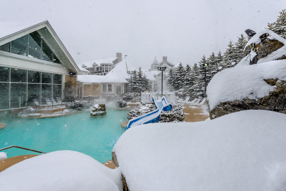 Jacuzzi at Snowshoe Mountain Resort