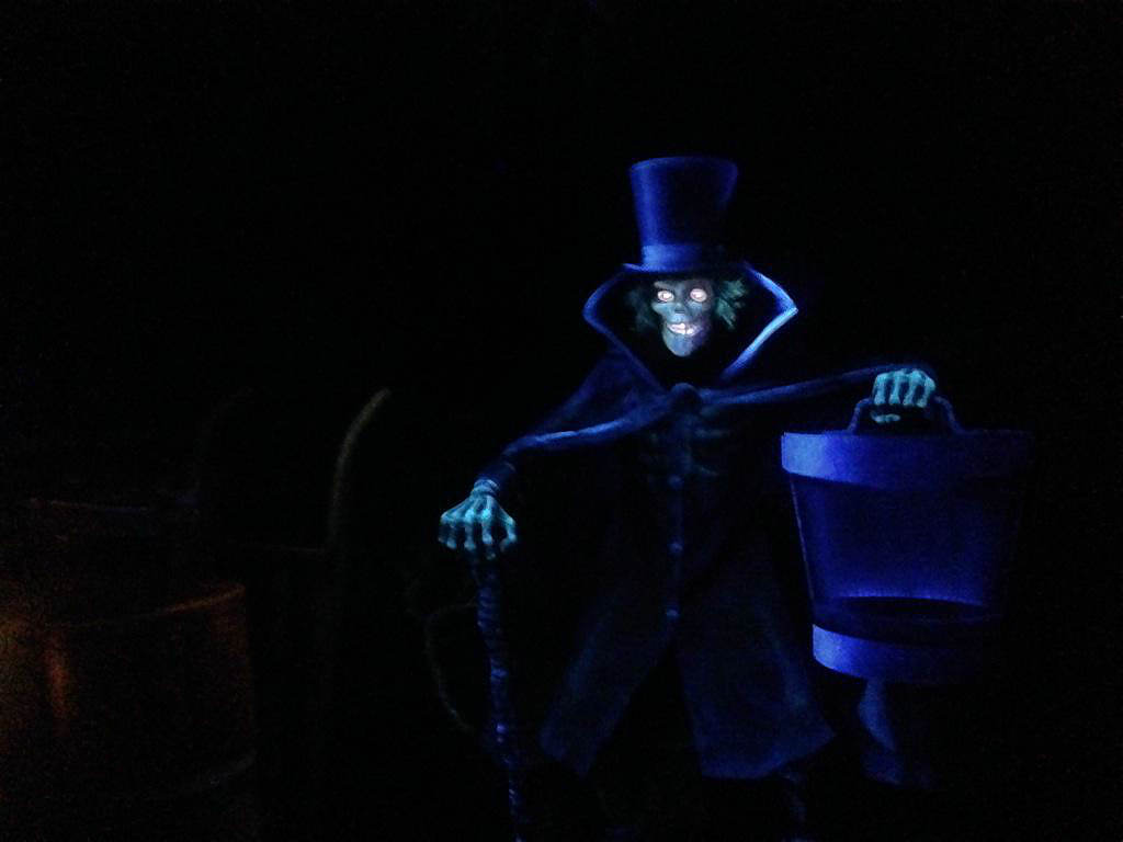 A new ghost appears in Haunted Mansion.