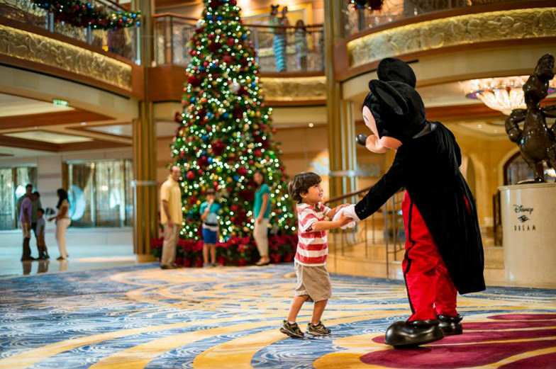 Christmas aboard the Disney Cruise Line