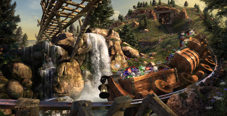 Theme Parks: Seven Dwarfs Mine Train