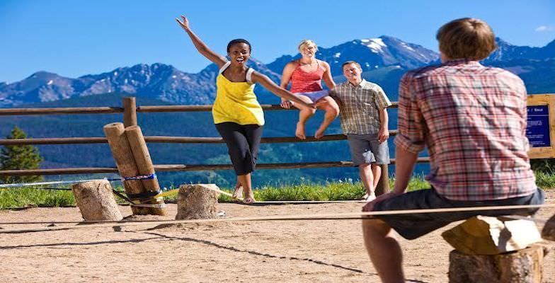 Slacklining: Vail, CO