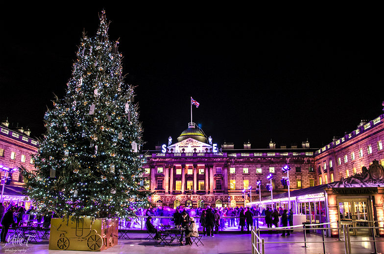 Ice Skating at Somerset House