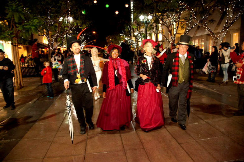 Winterlit in Santa Monica