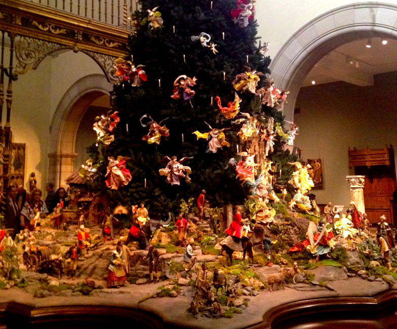 Christmas tree at the Met