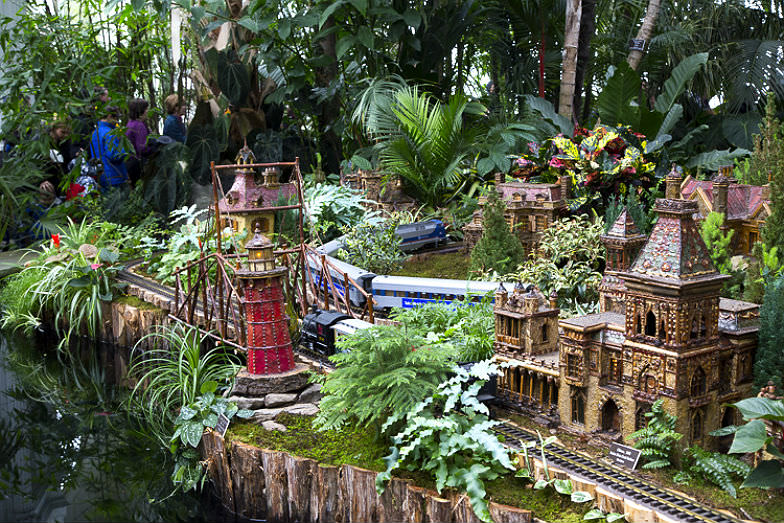 The NY Botanical Garden's Annual Train Show