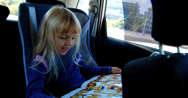 Girl in Car