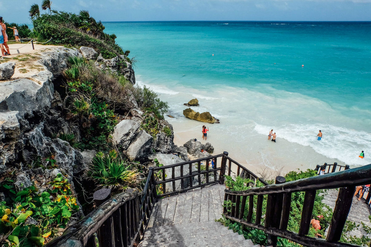 When vacationing in the Riviera Maya, leave the resort and visit the attractions, including Tulum.