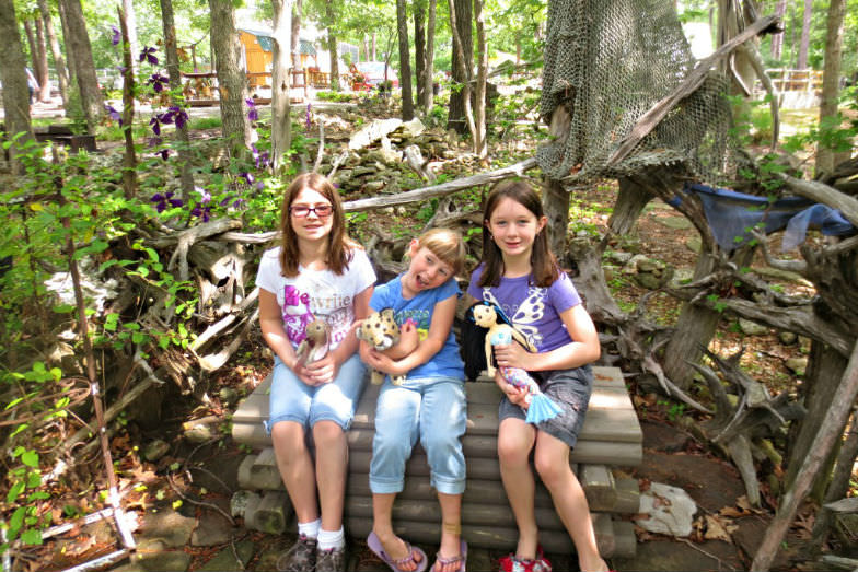 Fairy Garden camping at KOA in Eureka Springs, AR