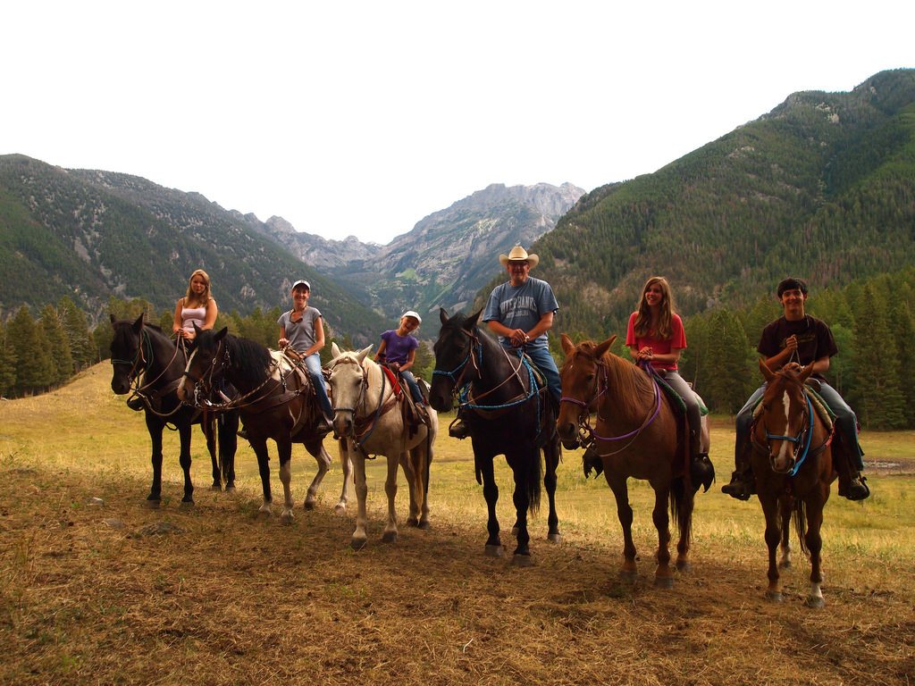 Horseback riding in Jackson Hole