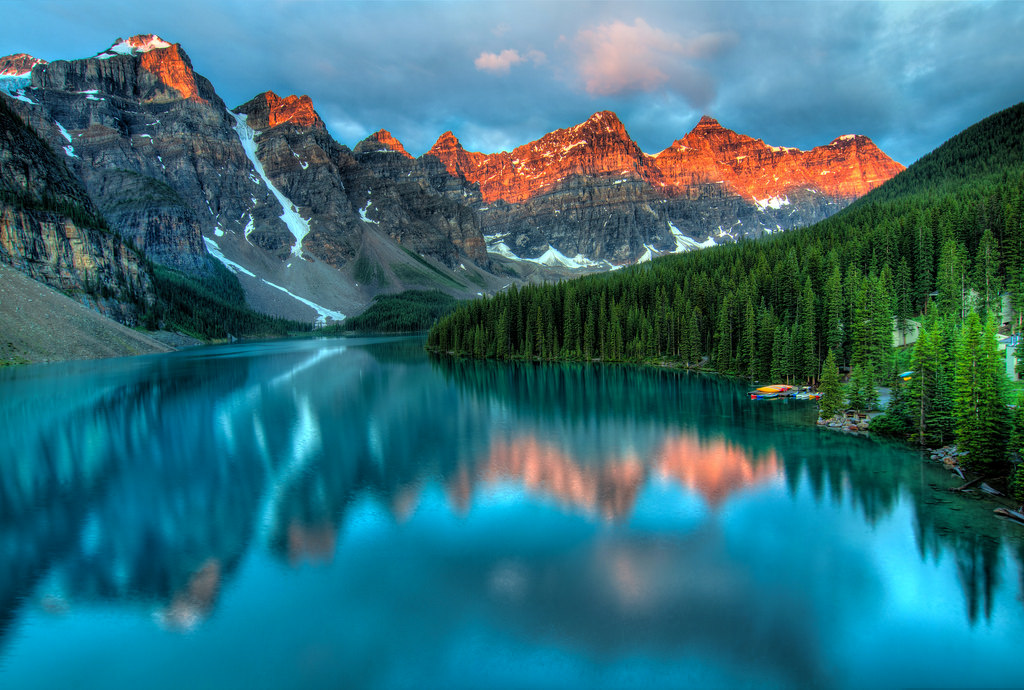 Moraine Lake Sunrise, Banff National Park