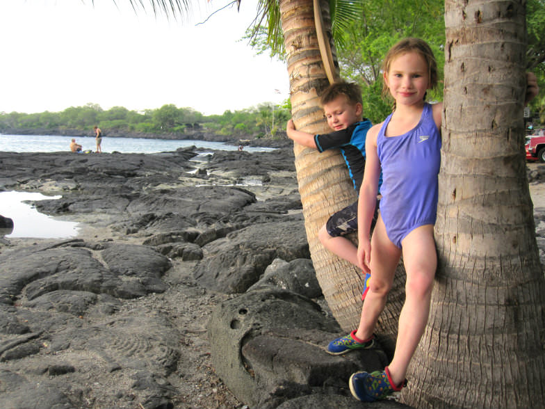 Kids in Hawaii