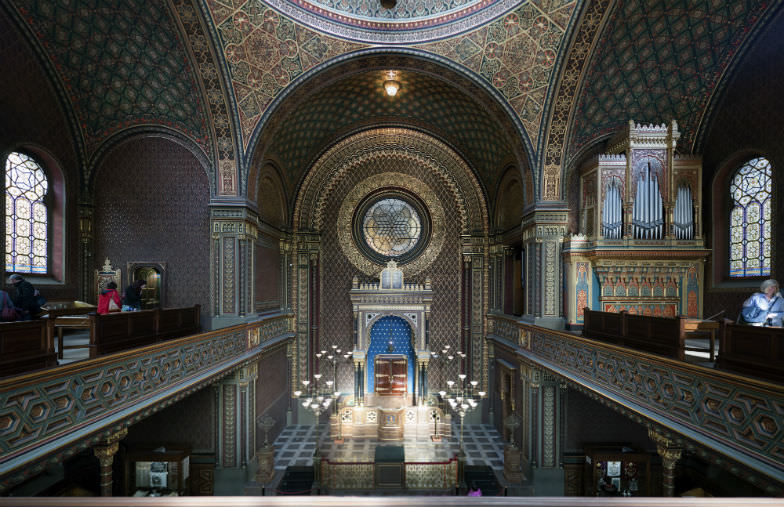 The Spanish Synagogue is a must see place in Prague’s Jewish Quarter