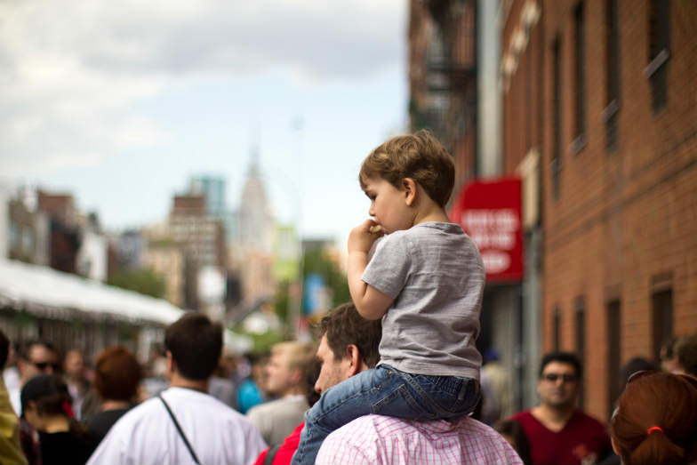 Child in Manhattan 