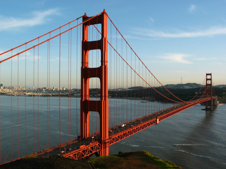 San Francisco's iconic Golden Gate Bridge