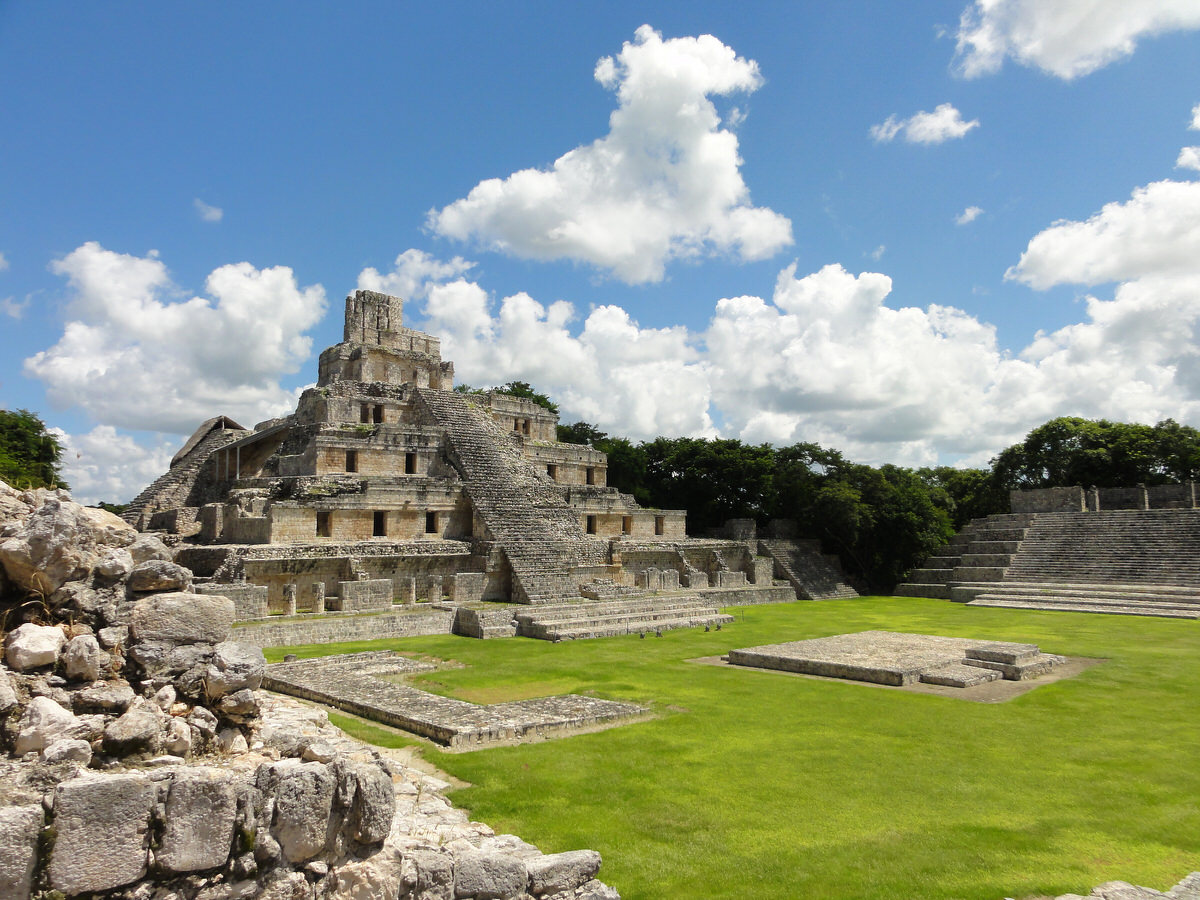 Edzná Archaeological Site in Campeche