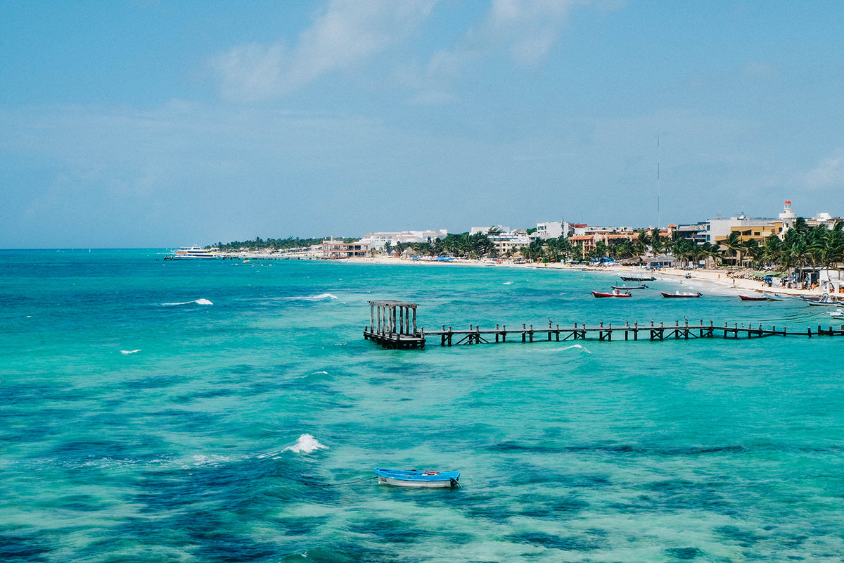 Playa del Carmen is a charming destination for a mom and dad only getaway.