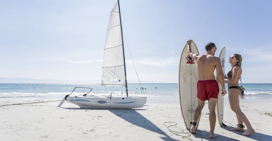 Try your hand at surfing whilst vacationing in Riviera Nayarit without the kids.