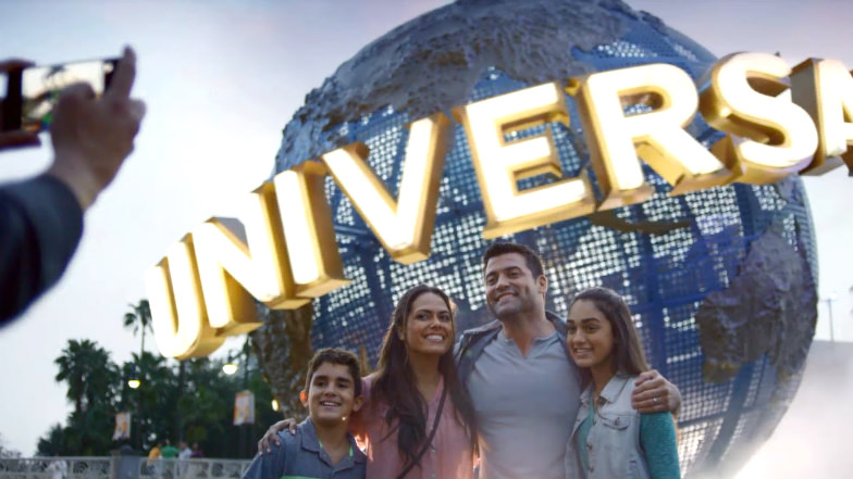 Family at Universal Orlando