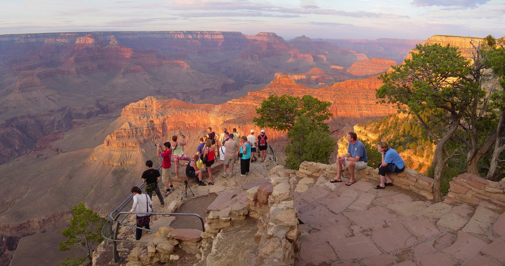 Yavapai Point at Sunset