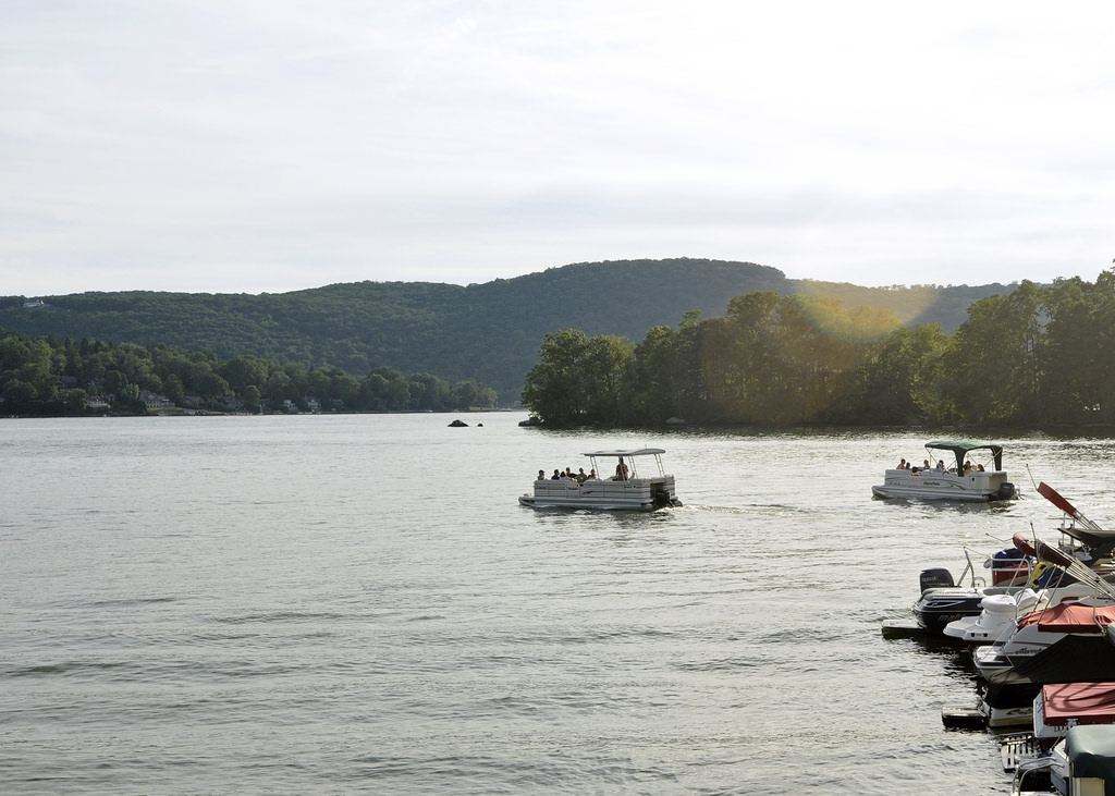 Tick off a few of New England's best sights like Lake Candlewood.