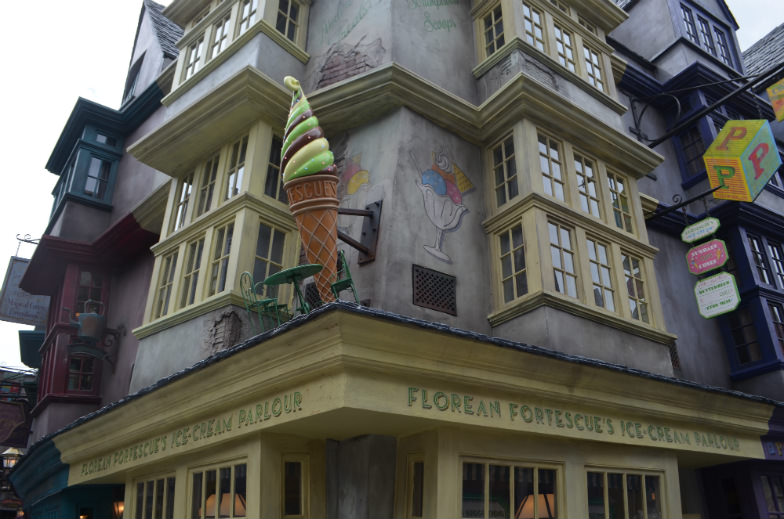 Florean Fortescue’s Ice-Cream Parlour in Diagon Alley