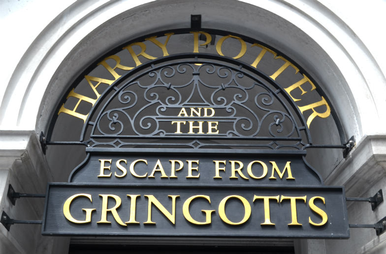 Wizarding World of Harry Potter's Escape from Gringotts