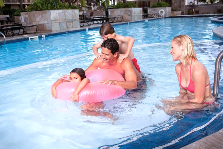 Family at Embassy Suites Waikiki