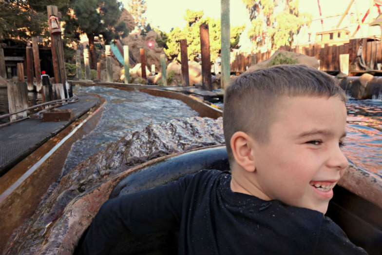 Timber Mountain Log Ride at the Knott's Berry Farm