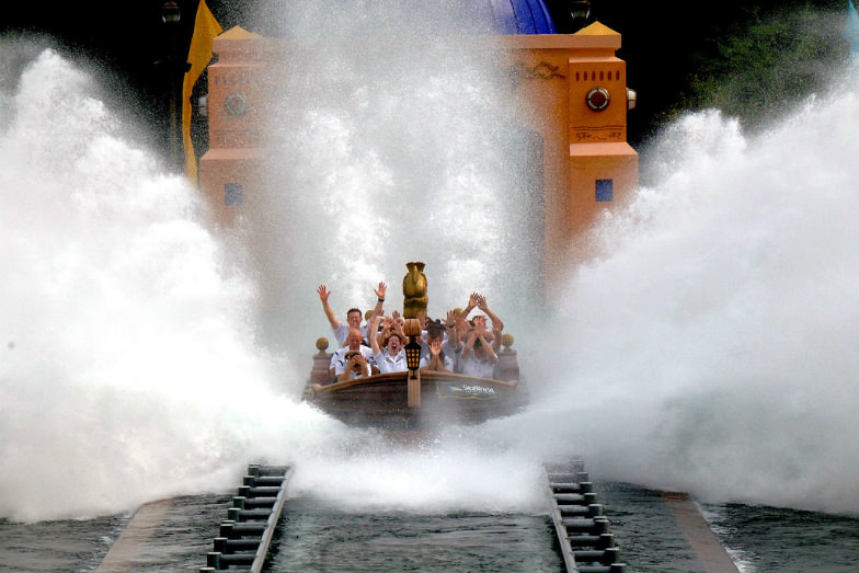 Journey to Atlantis at SeaWorld San Antonio